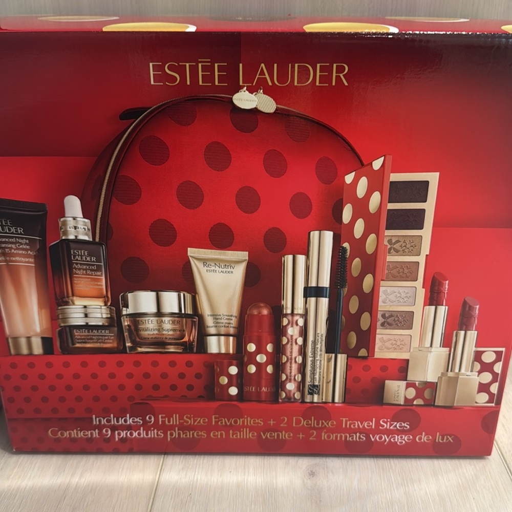 Estee Lauder Glamorous Eyeshadow Set - Purple and Pink